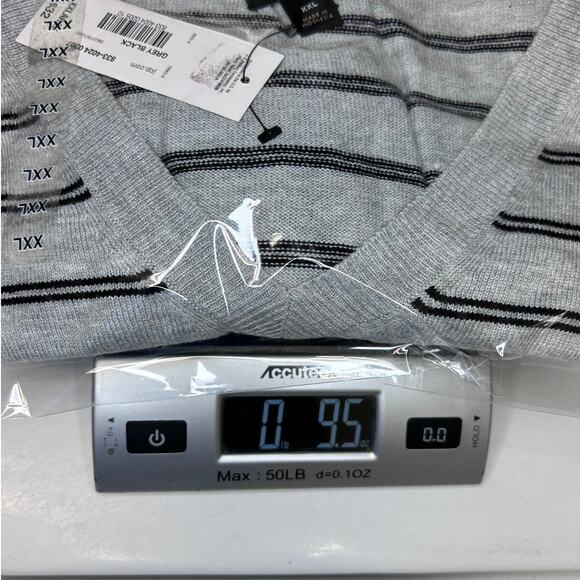 Worthington Women’s V Neck Lightweight Sweater, Gray, size XXL - Picture 11 of 11